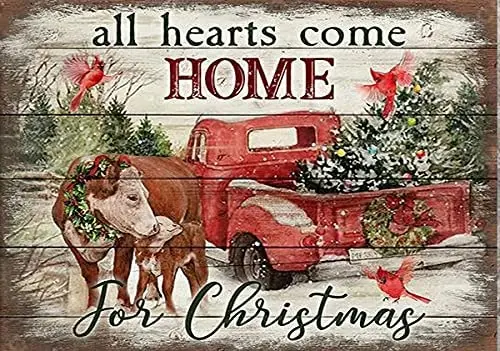 

Eeypy, все сердца, коровы, искусство на стену, Рождество, настенное искусство, декор для гостиной, Декор, подарок для друзей, металлическая плас...