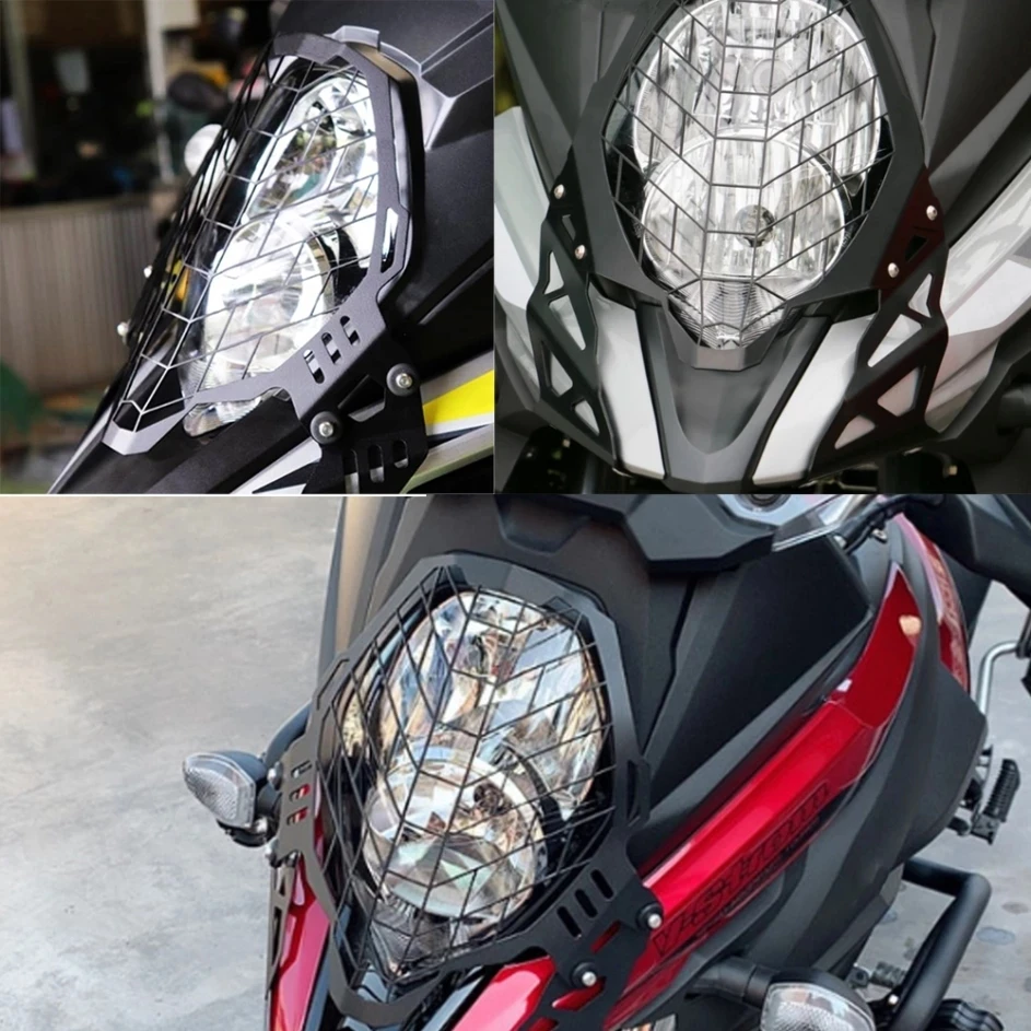 

Передняя фасветильник Для Мотоцикла SUZUKI DL650 DL1000 V-дополнительный DL 650 1000 vдополнительный 650 Защитная крышка Защитный гриль
