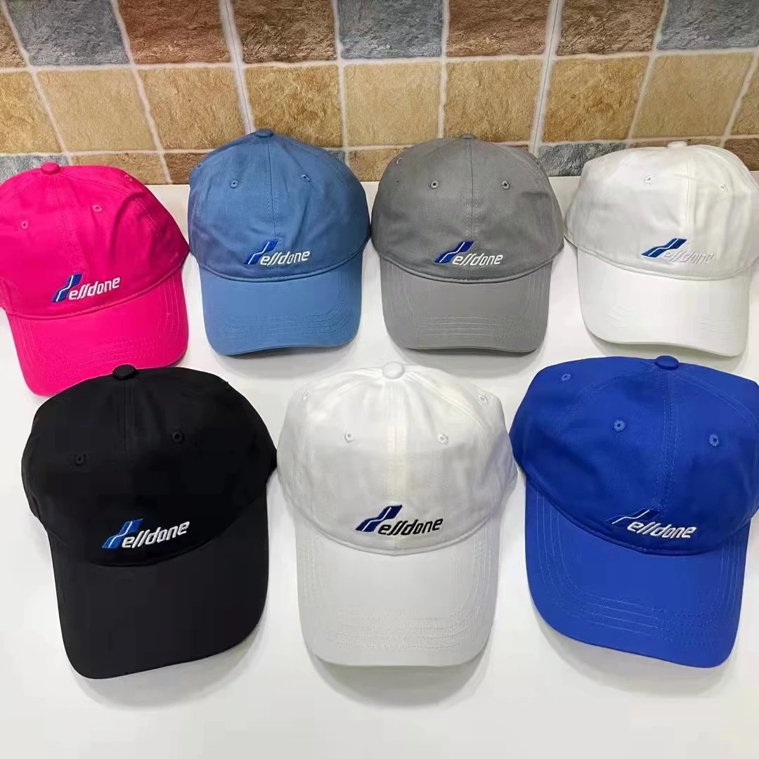 

2022 WE11DONE hat men women embroidered WELLDONE classic baseball cap MZ54