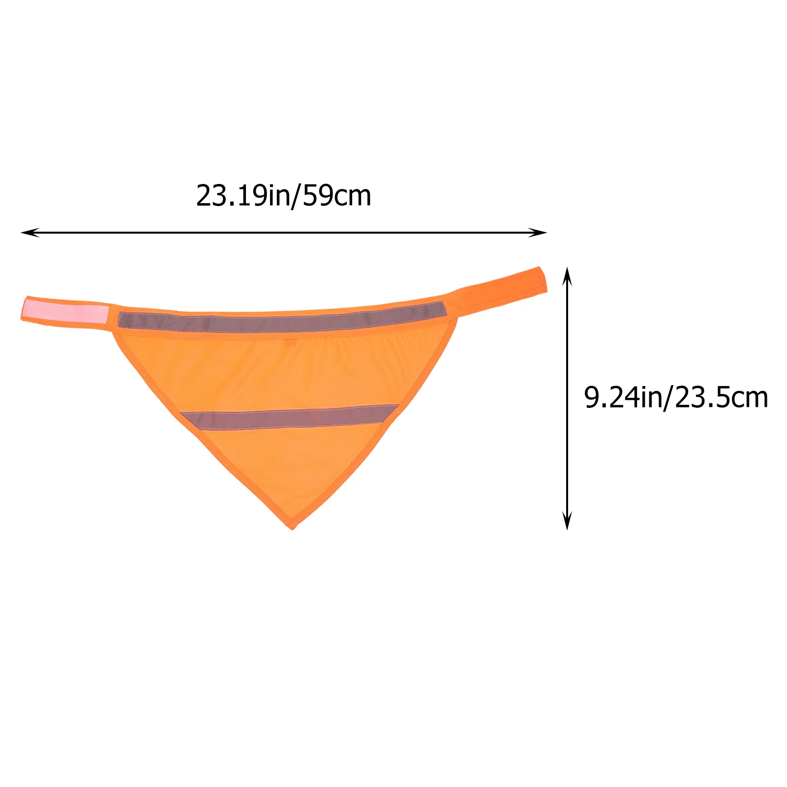 

Dog Bandana Reflective Scarf Pet Bandanas Dogs Orange Puppy Bib Cat Safety Bibs Collar Vest Camping Boy Triangle Neckerchief