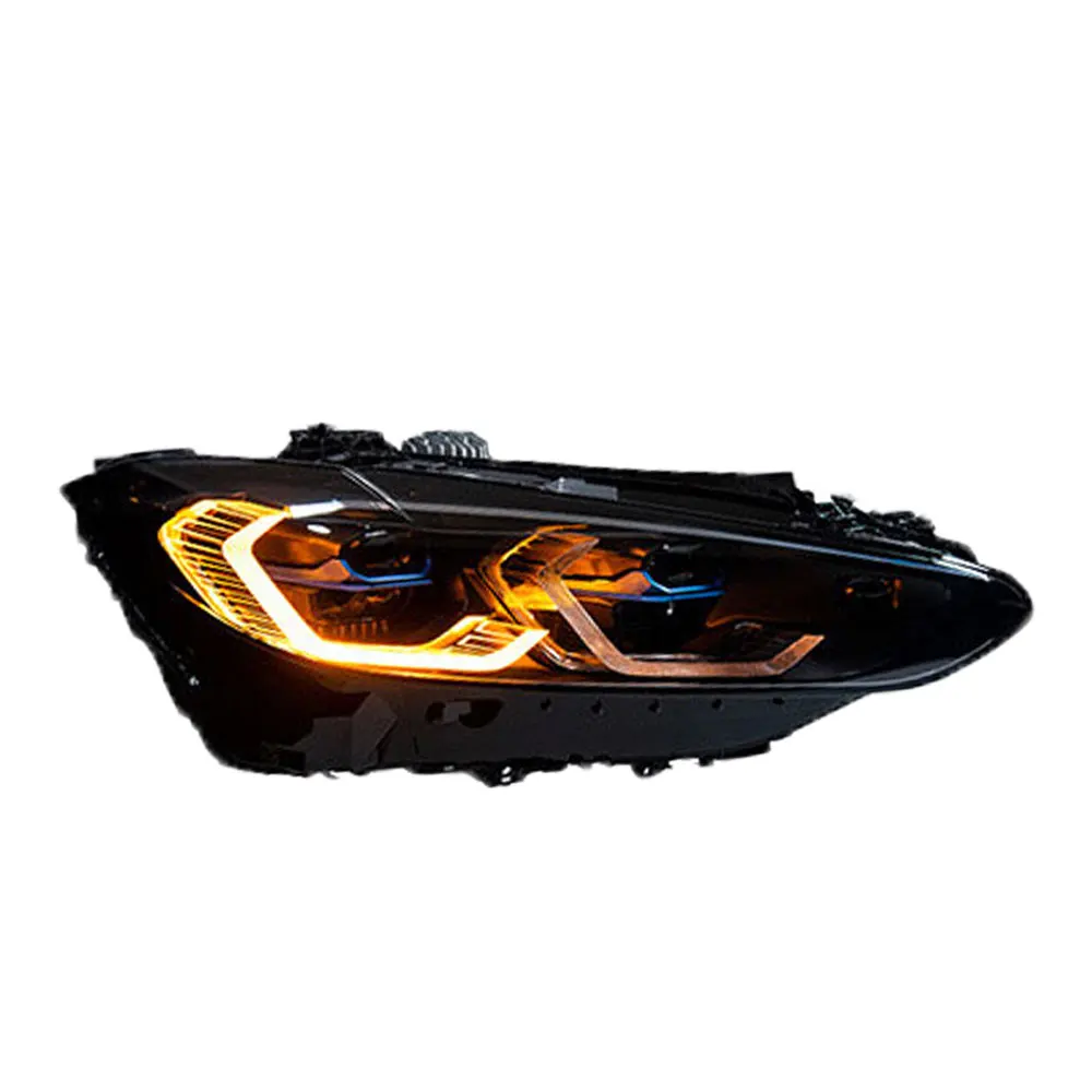 Светодиодные фары для BMW 4 серии G22 G23 G26 2020 2021 2022 2023 2024 динамические указатели