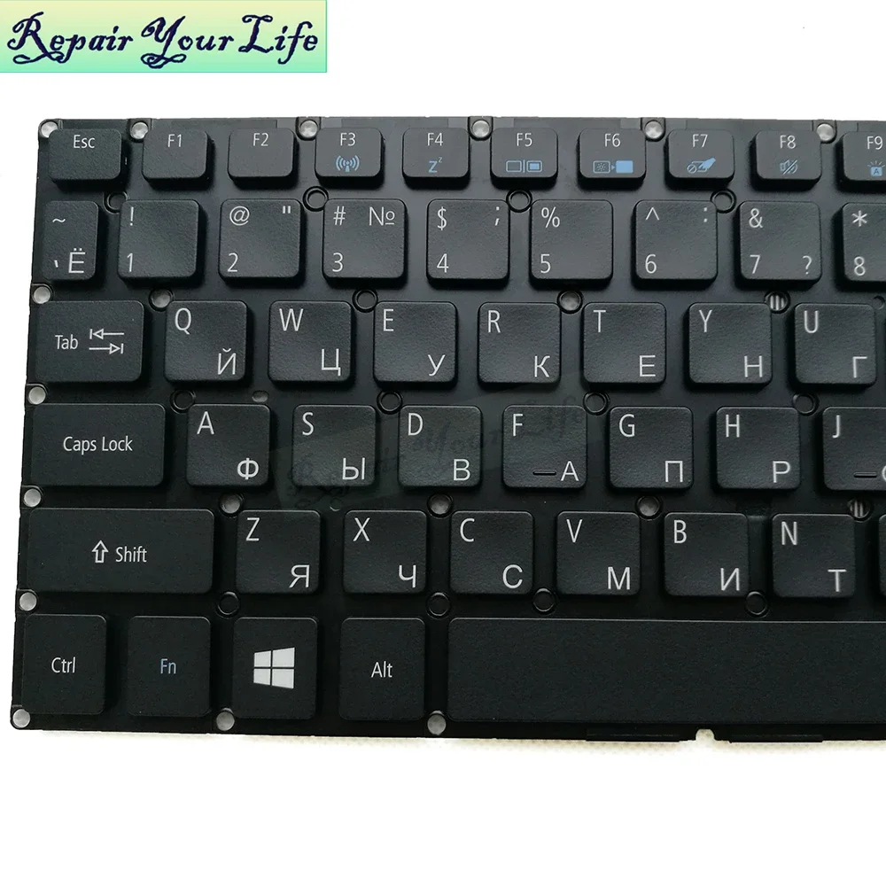 Испанская русская клавиатура с подсветкой RU для Acer E5-522 E5-532 E5-722 E5-575 E5-523 E5-552 E5-576 E5-574