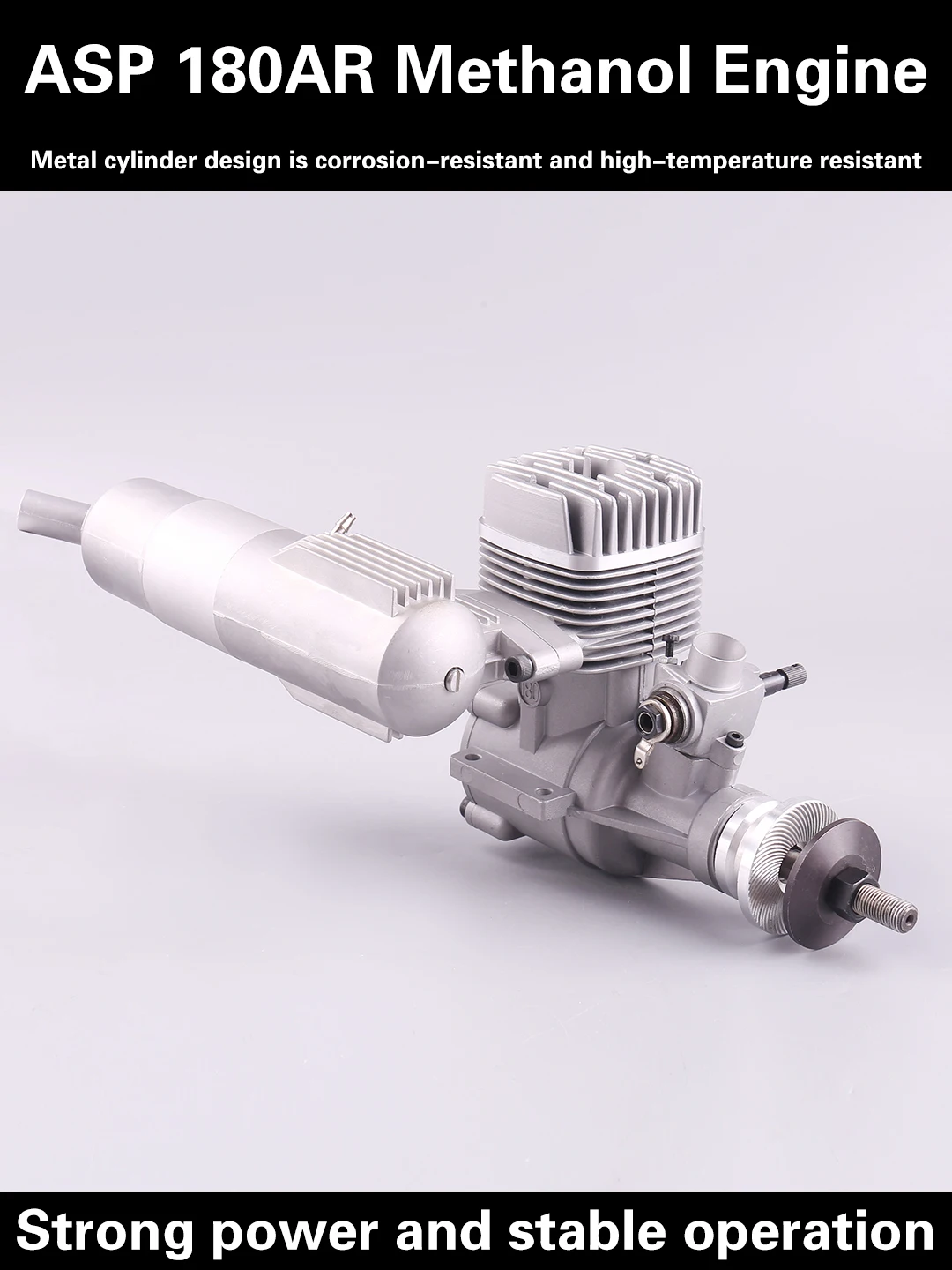 Оригинальный ASP 180AR 180 масштаб 30CC двухтактный метаноловый нитро двигатель для