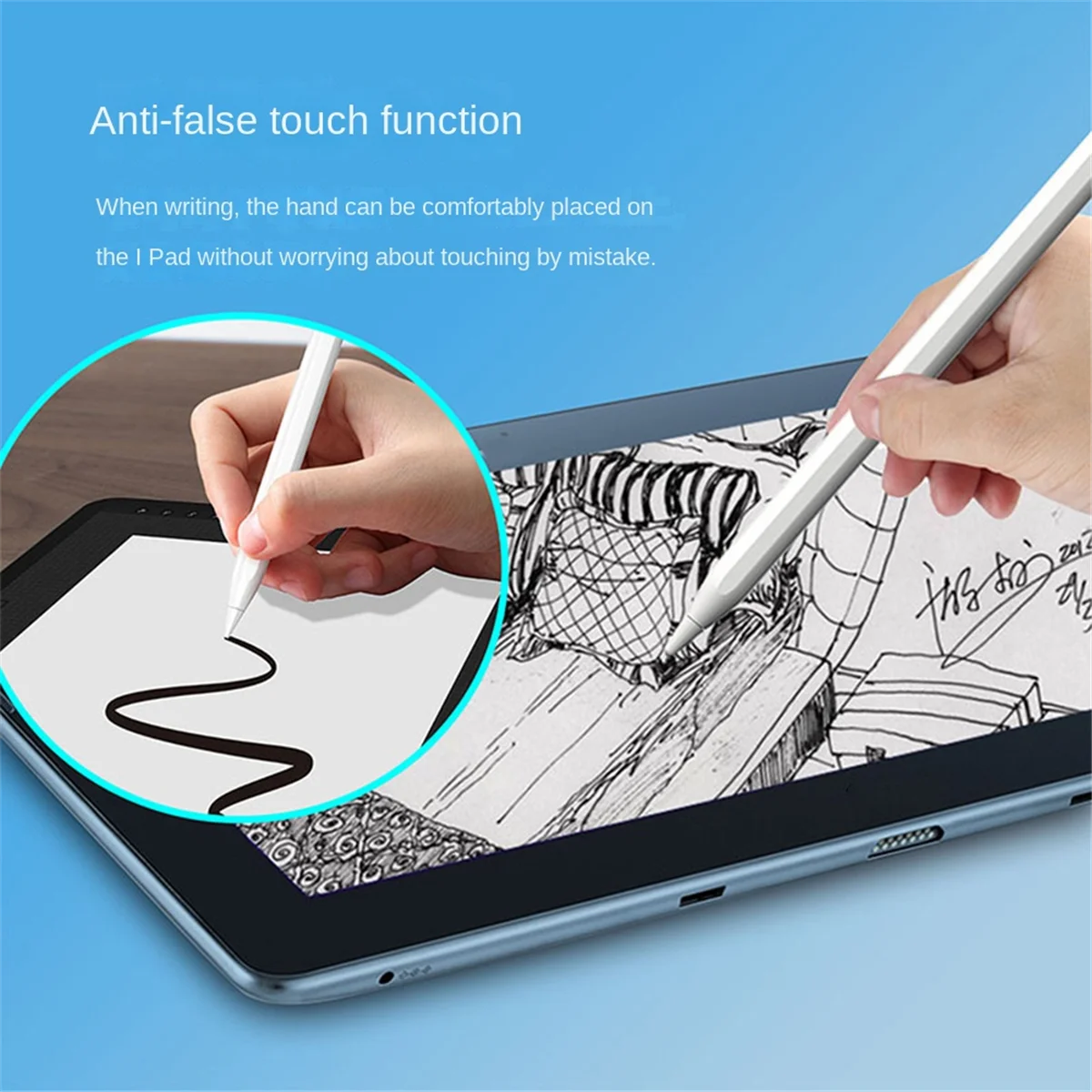 Стилус для Apple iPad Pencil 2 предотвращающий случайный стилус Pro 11 12 9 2021 2022 10Th Mini 5 6 Air 3 4