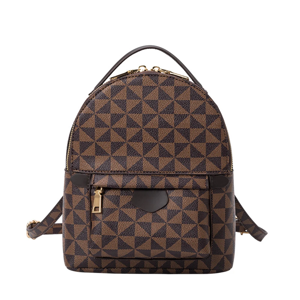 

Роскошный дизайнерский мини-рюкзак, Женский винтажный кожаный рюкзак, маленькие сумки для книг для девочек-подростков, новая мода, женская ...