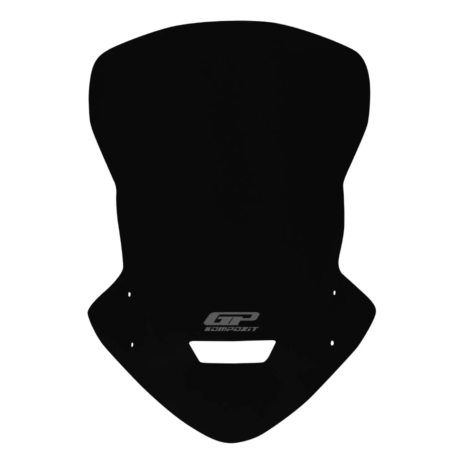 

GP Composite For Inazuma 2012-2016 Compatible Tour Windshield Windscreen Black 48 cm