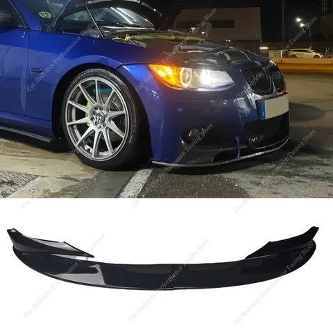 Для BMW E92 E93 M спортивный передний бампер сплиттер губа для 325d 330i 320d 330xi 335xi 2-dr M-tech противотуманная решетка боди 2006-2013