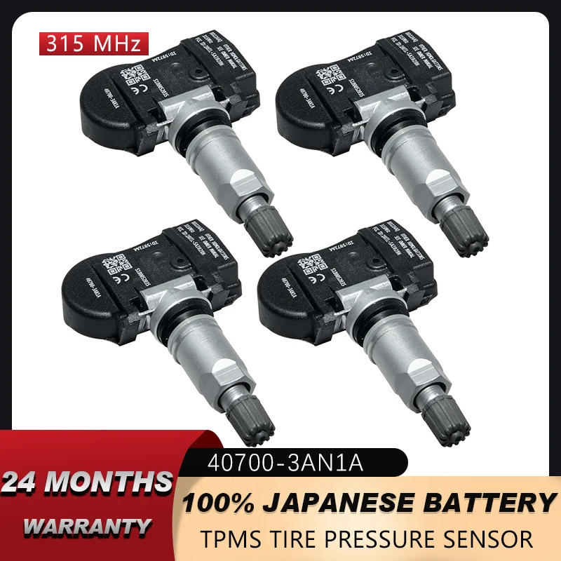TPMS Датчик для NISSAN Juke Cube Versa Leaf Sentra датчик давления в шинах 407003AN1A 407003AN1B 315 МГц