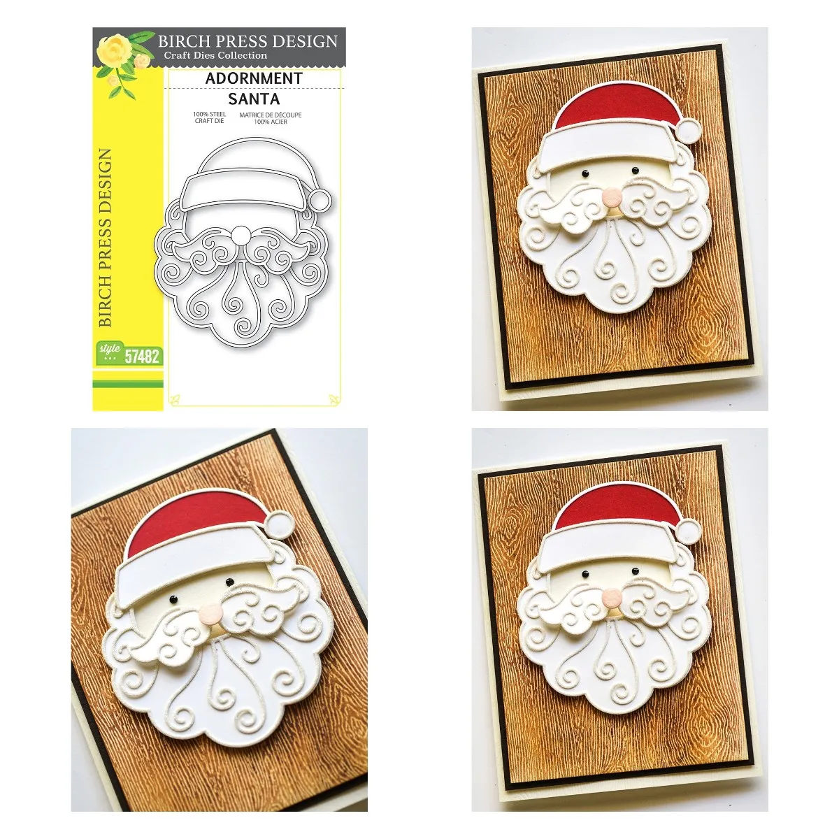 

2022 New Arrival Metal Cutting Dies Decoration For Scrapbooking Craft Diy Album Template Decor Model Christmas Hat Beard