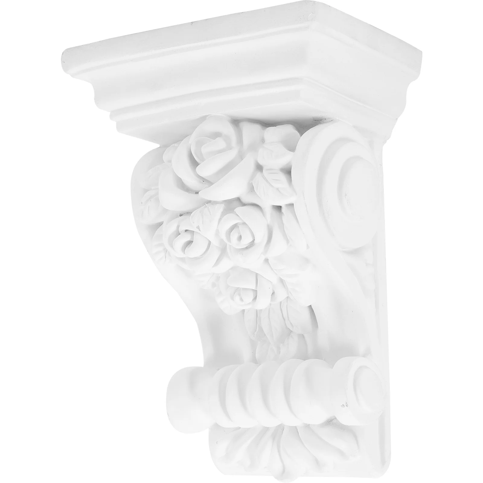 

Corbels Column Roman Wood Statue Pole Curtain Voile Greek Garden Wooden Stand Brackets European Modern Decoration Figurine