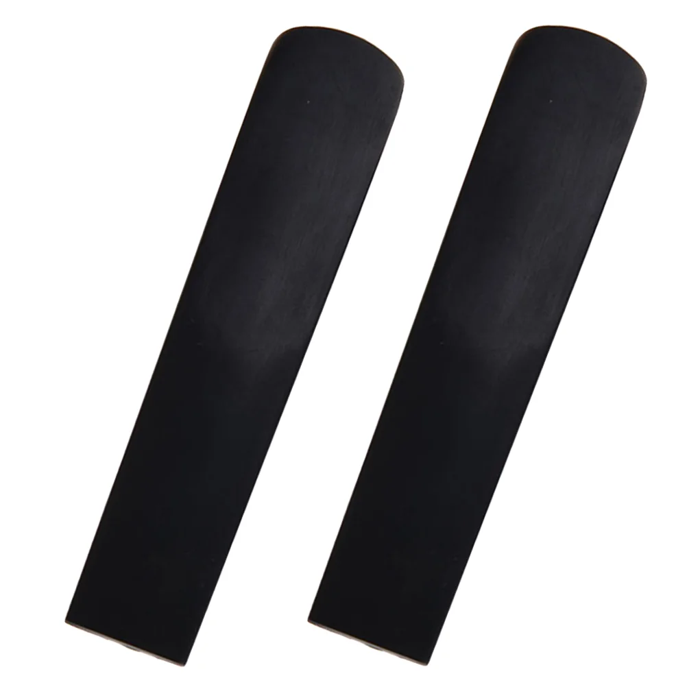 

2 Pcs Woodwind Reed Resin Clarinet Musical Instrument Accessory Parts Strength 25 Saxofone