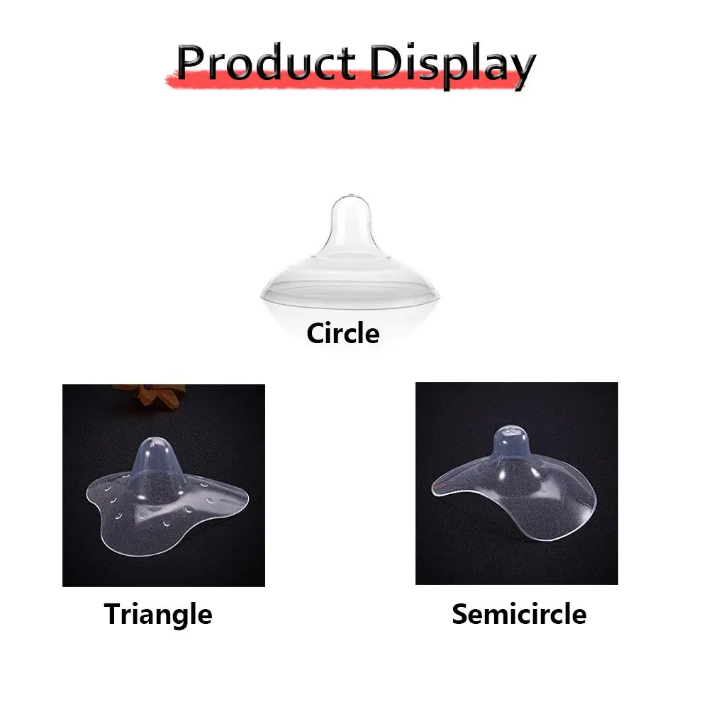 Гелевый полукруглый прозрачный протектор для сосков прокладка ухода за грудью