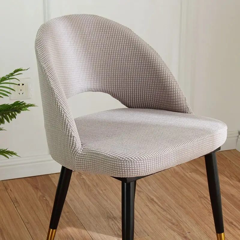 

Эластичный чехол для стула из спандекса, однотонный