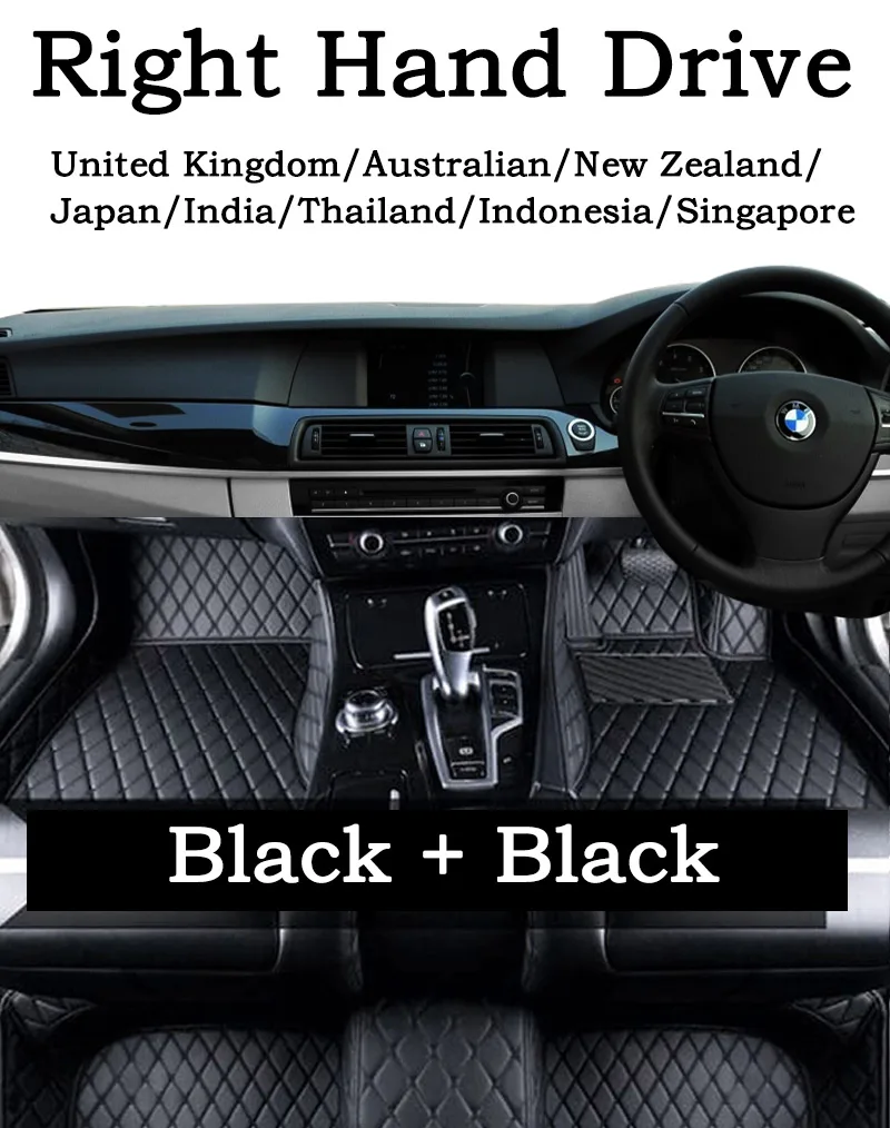 Автомобильные коврики для Toyota Camry XV80 2024 2025 2026 2027, кожаные коврики, полный комплект, аксессуары для салона автомобиля