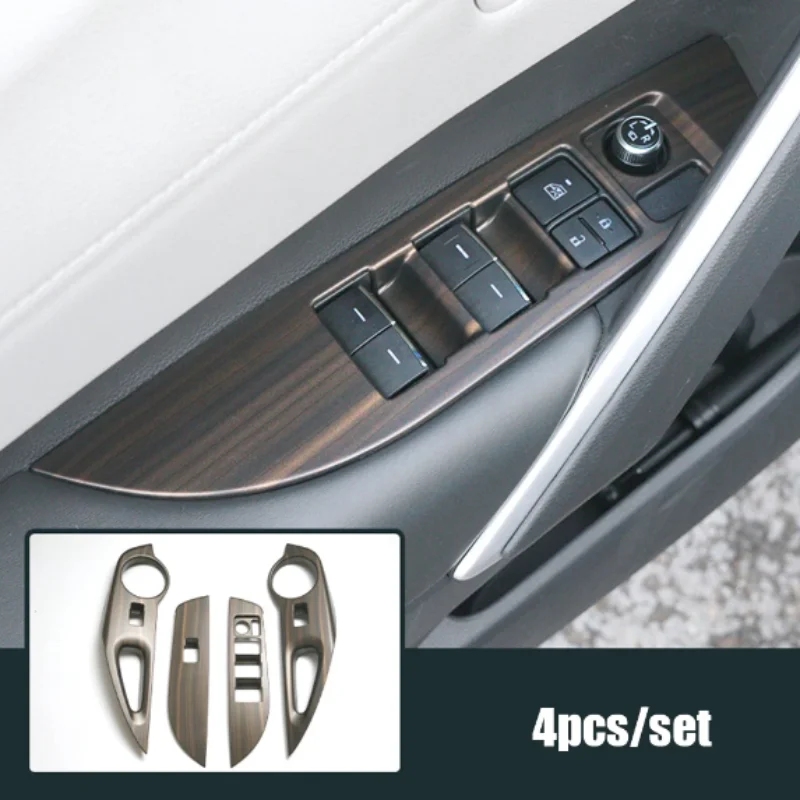 ABS/оконное стекло панель переключателя подъема накладка декоративная лампа