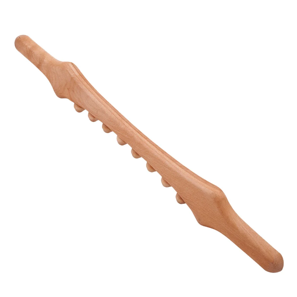 

Wooden Rod Belly Massager Full Body Stick Yoga Relax Rod for Home