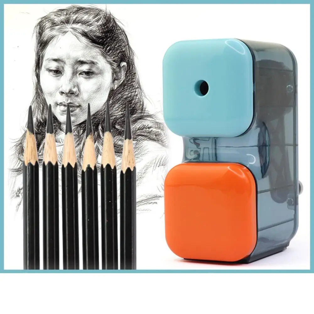 

Пластиковая точилка для карандашей, искусственный инструмент высокого качества, фотообои для школьных и офисных принадлежностей