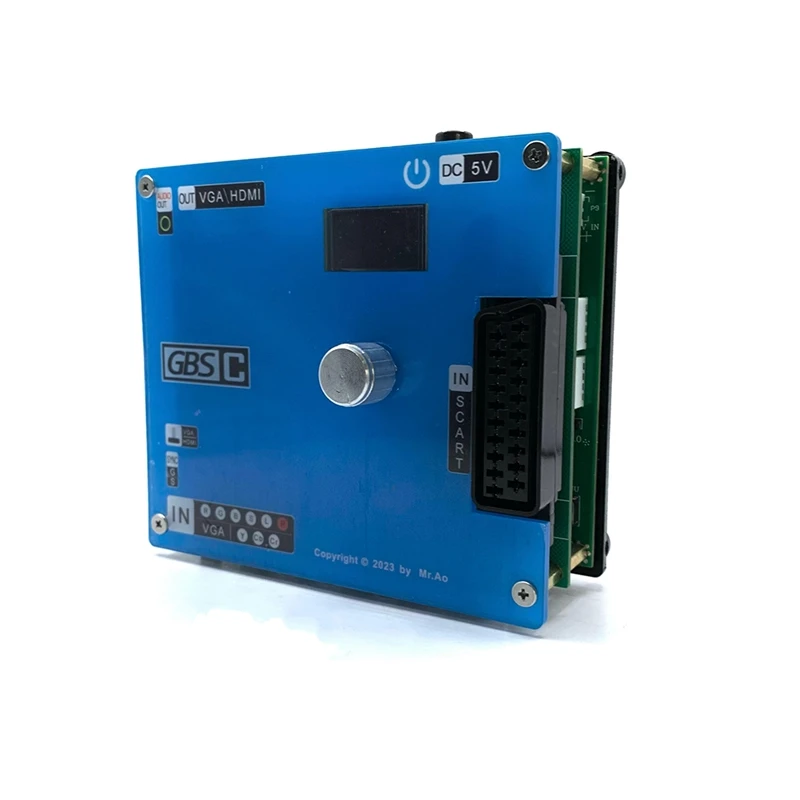 Конвертер GBSC для видеоигр преобразователь GBS с поддержкой RGBS VGA Scart Ypbpr сигнала в HD