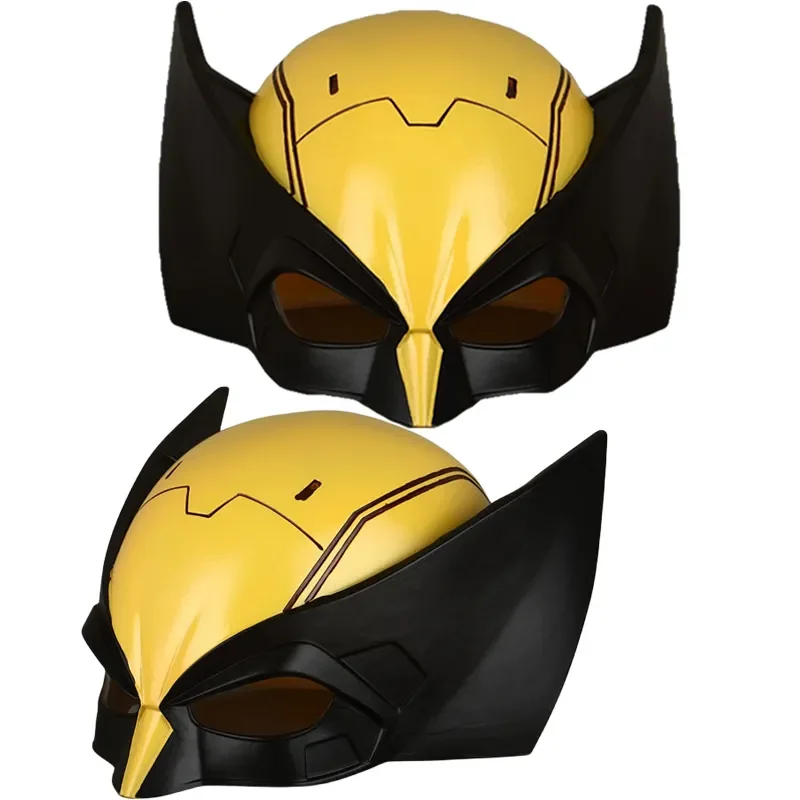 

Маска для косплея Хэллоуина Джеймс, хоулетт, Логан, карнавальные аксессуары для взрослых на половину лица, аксессуары для шлема