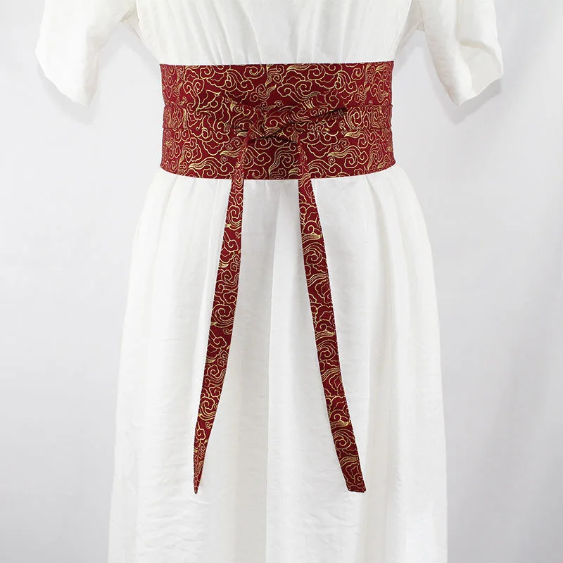 Пояс ханьфу в китайском стиле пояс с японским кимоно ретро традиционный юката