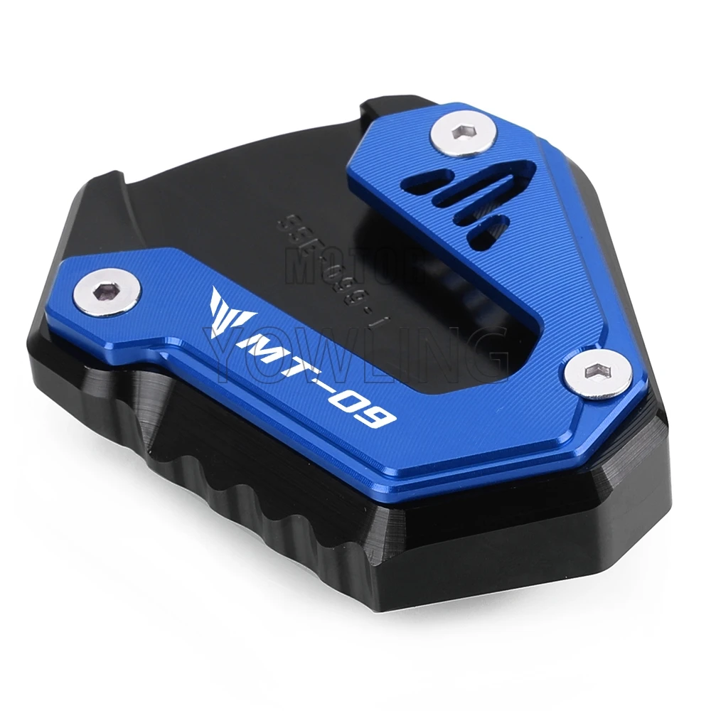 Фото Для мотоциклов YAMAHA TRACER 9 GT 9GT 900 Tracer900 MT09 MT-09 XSR900 GP 2026: Увеличенная опорная площадка для боковой подножки 2013-2025 №4