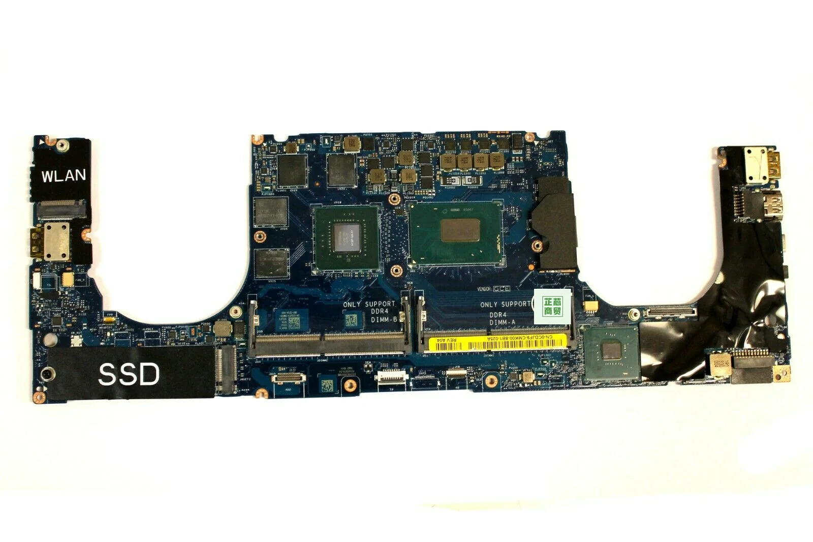 

Для материнской платы Dell Precision 5530 w i7-8750H CPU Quadro P2000 CDJF9 0CDJF9