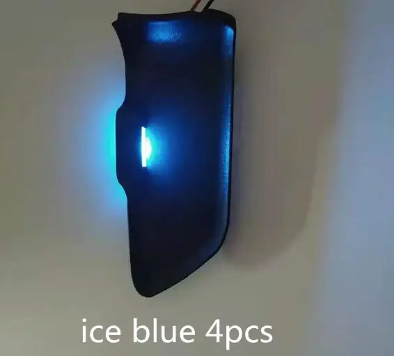 

Для Toyota Corolla 2019 2020 2021 2022, подлокотник для двери, Атмосфера женской интерьерной, женская голубая рамка для ручки дверной чаши