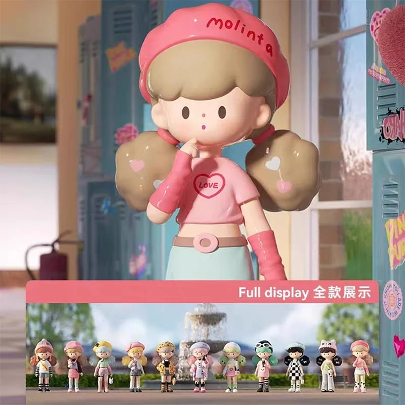 

Molinta Gossip Club Series Blind Box Mystery Box Kawaii Molinta Action Figure Doll Toy Lolita Figure For Girls Birthday Gift