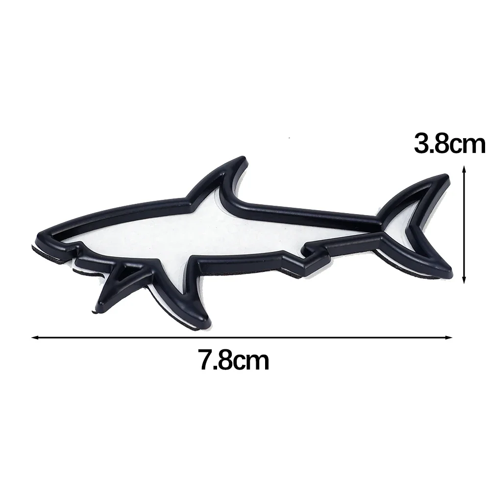 

3D металлическая наклейка для стайлинга автомобилей, полая рыба, акула, эмблема, значок, наклейки, автомобили, мотоцикл, компьютер, крышка топливного бака, аксессуары, наклейки