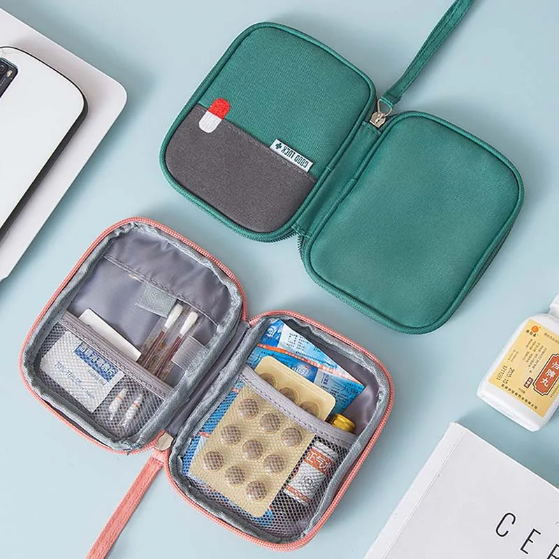 Thickened Layered Medicine Box Large-Capacity Home Portable Waterproof Fabric Cabinet Storage First Aid Kit | Безопасность и