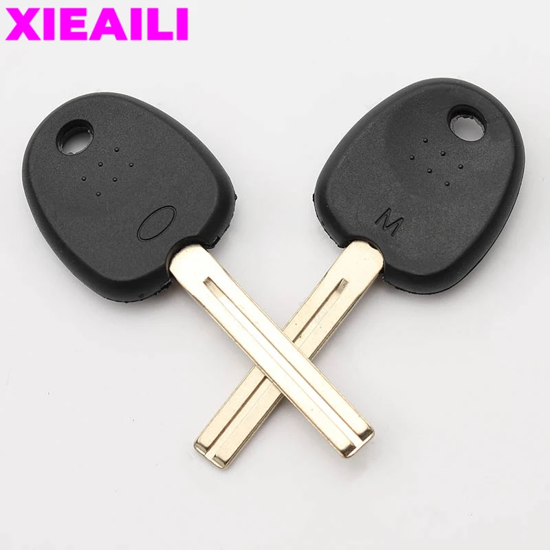 

XIEAILI 10Pcs/Lot Blank Transponder Car Remote Key Fob Case Shell For Hyundai I30/IX35/Verna S510