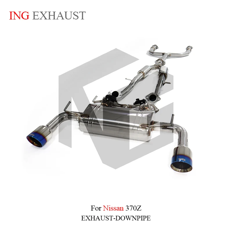 Эффективная система подачи выхлопных газов Catback для Nissan 370Z VQ37 V6 3.7L Электрический