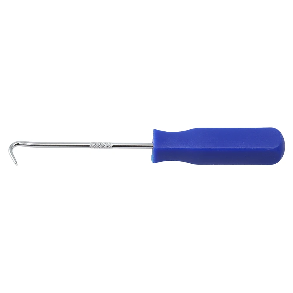 

1 шт. стальной инструмент для автомобильного палочки и крючка, уплотнительное кольцо, средство для удаления масляного уплотнения, ручной инструмент с пластиковой ручкой, 45 °/90 °/135 °/прямой