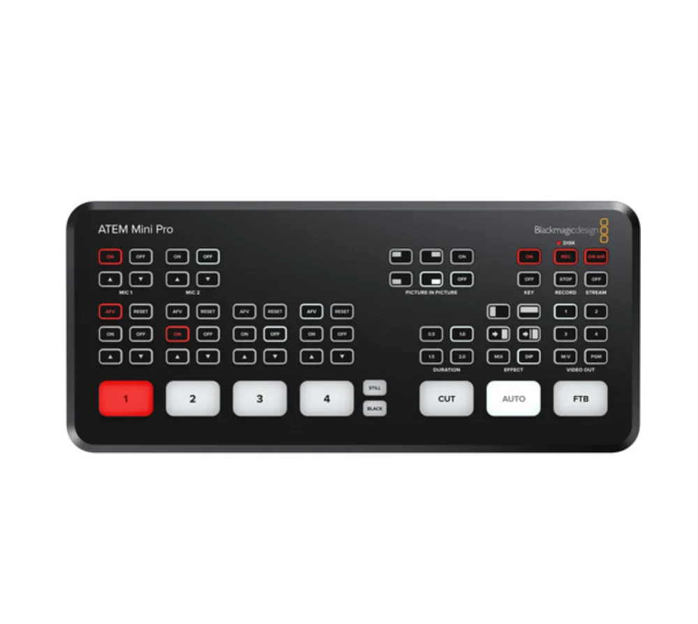 

Blackmagic Design ATEM Mini Pro ISO/ / super Live Stream Switcher Mult Recording video switche