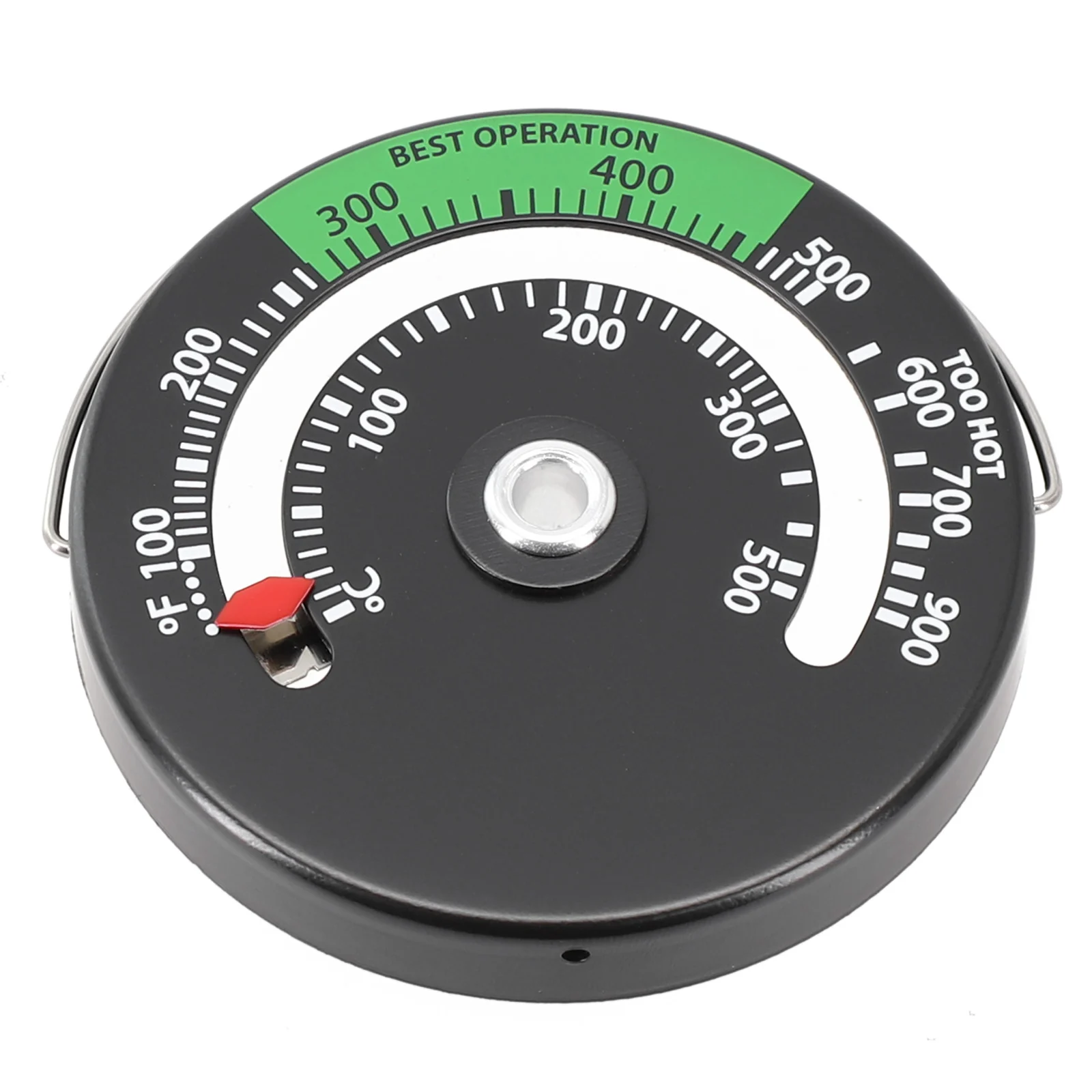 

Fireplace Thermometer Magnetic Wood Stove Heater Thermometer Fireplace Stove Temperature Monitor Household Barbecue Oven Tool