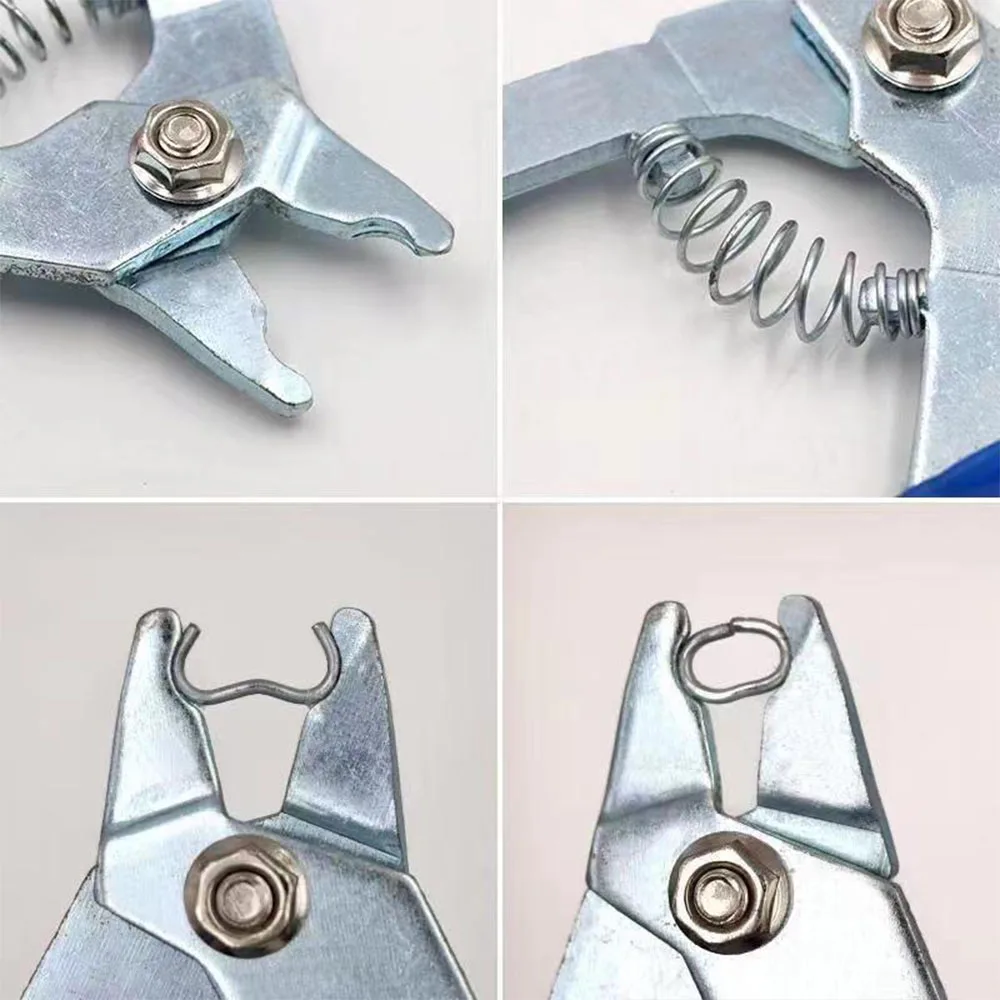 Плоскогубцы для свиных колец + 600 шт. кольца животных гвозди инструменты