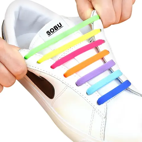 rubber shoe laces