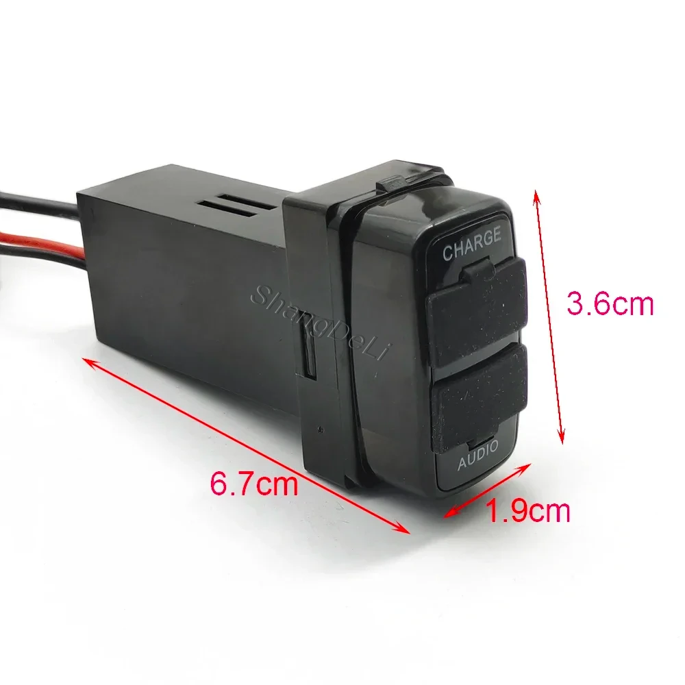 Автомобильное быстрое зарядное устройство с USB-портом QC3.0 адаптер для зарядки