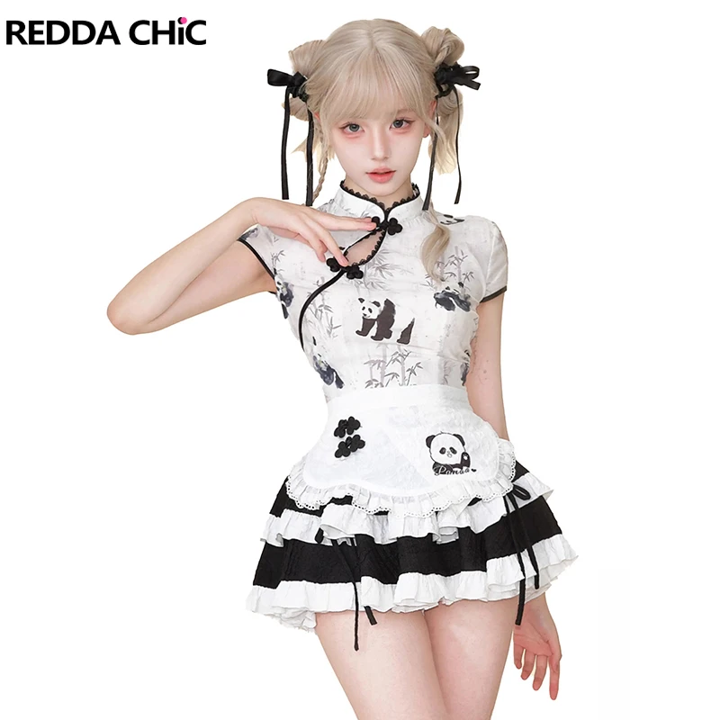 Женский фартук в стиле лолита