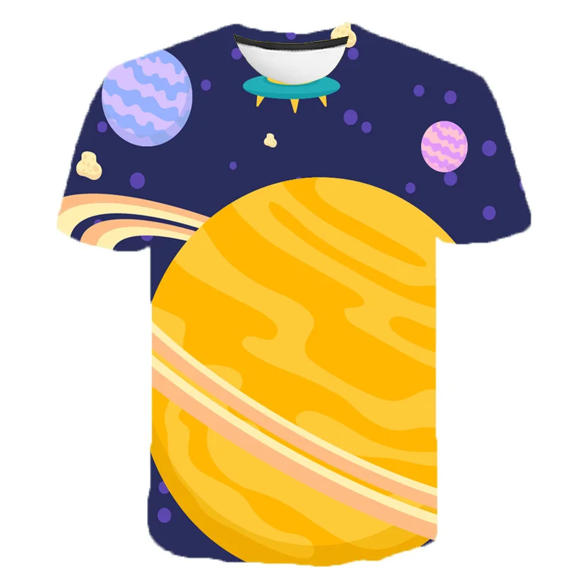 

Super Cool Funny Cartoon Fashion Astronaut 3D T Shirt Kids Kawaii Harajuku T-shirt Kids Tshirt Children Tops Boys Girls Tees