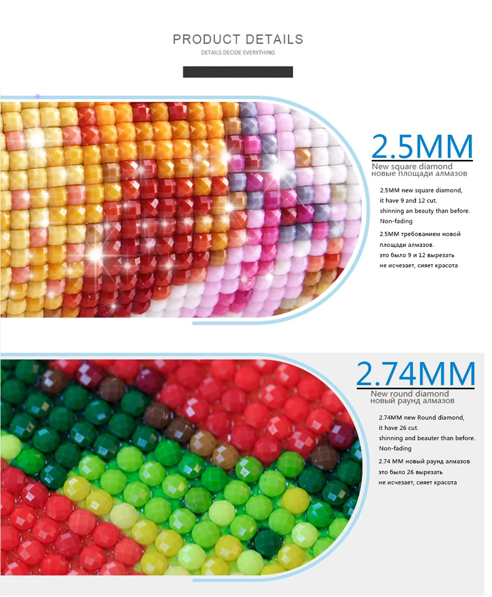 Набор для алмазной живописи по номерам со стрекозой и Ангелом |