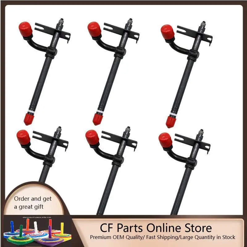 

6X A140829 A51234 Injectors 20671 for Case IH 580C 188 207 D-188 Motor