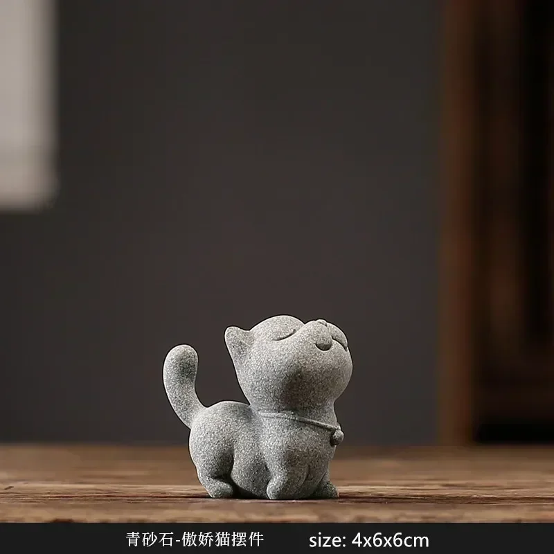 

Керамическая скульптура котенка NLSLASI