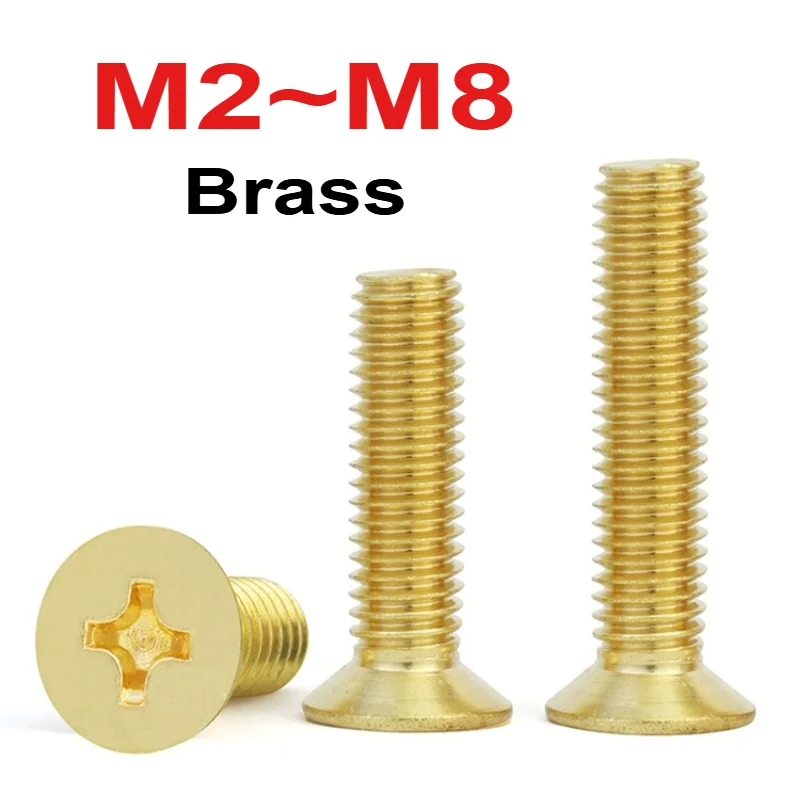 

Латунные крестовые винты M2 M2.5 M3 M4 M5 M6 M8