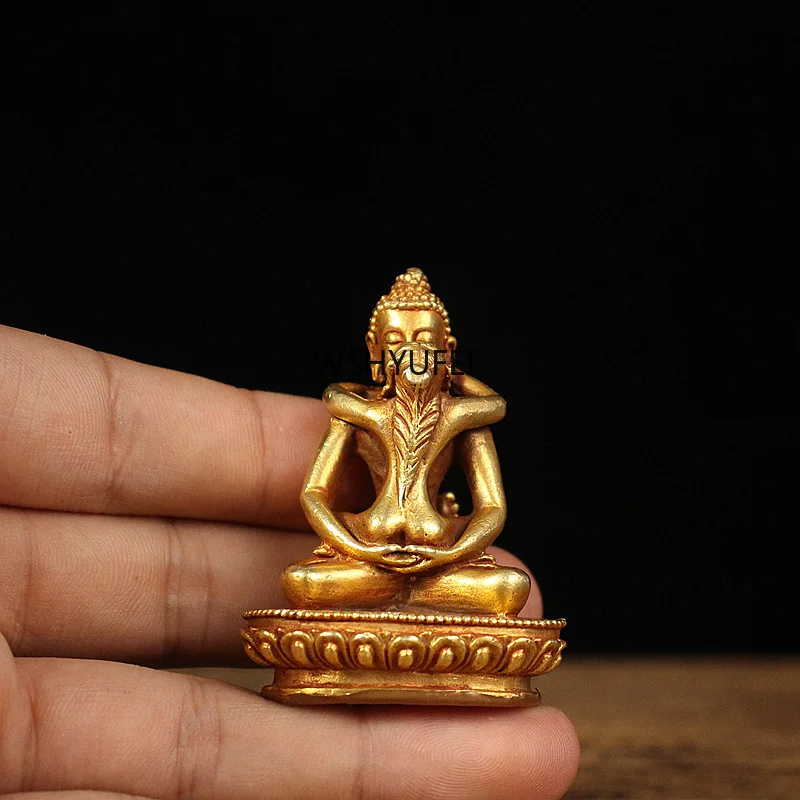 Поставка буддизма Буддизм Таиланд Непал Медь Двойное тело Счастье Будда