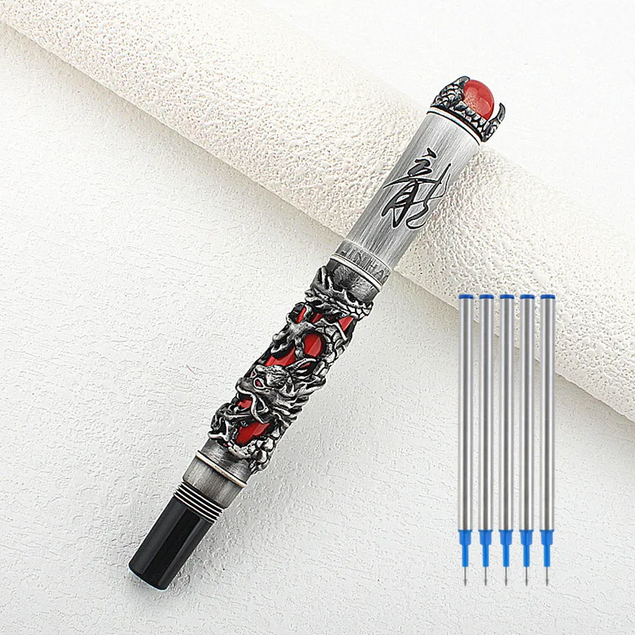 

Роллер Monte Mount Jinhao с гравировкой дракона