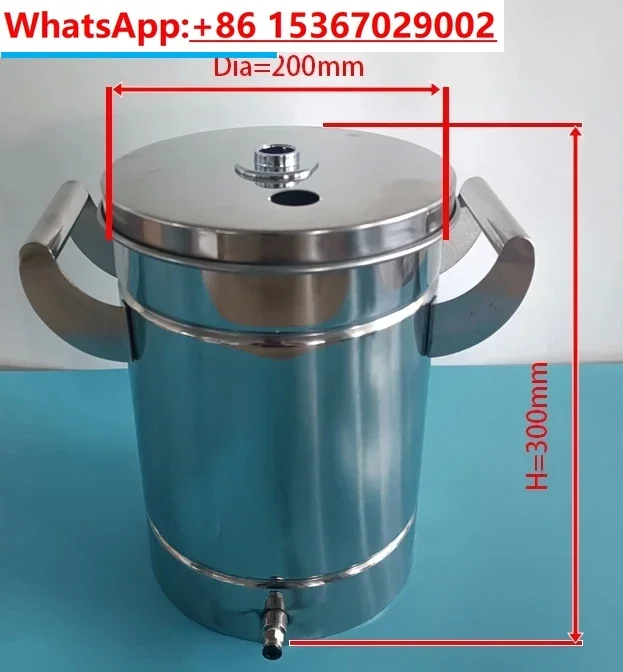 Honteen небольшой бункер для распущенного порошкового покрытия портативный бак из