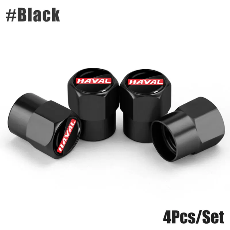 

4 шт., крышка стержня клапана для автомобильных шин, авто внешние аксессуары для Haval H2 H5 H6 H7 H9 2020 2018 2017 2021 H3 2012 F7 F7X, авто гаджеты