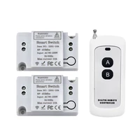high power wireless remote control switch ac 110v 220v 10a 433mhz remote control transmitter for led light controller