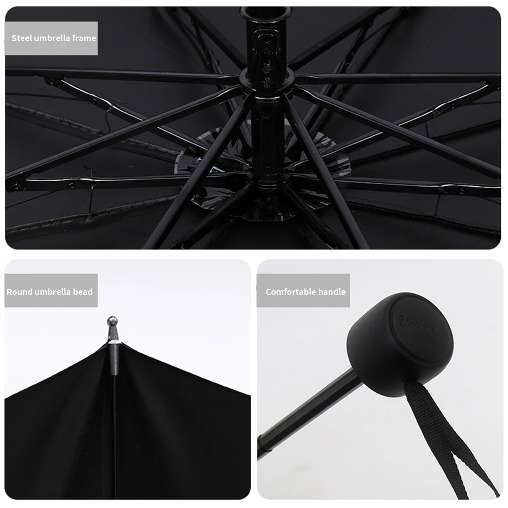 Простой и модный зонт в форме волны солнечный полностью автоматический прочный